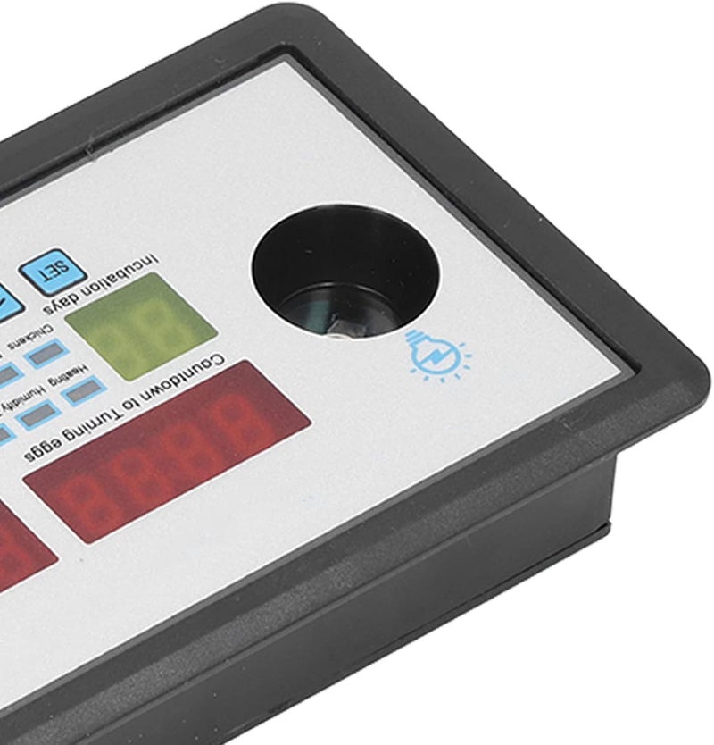 Fdit ترموستات حاضنة ذكية تحكم رقمي تلقائي لحاضنة البيض تحكم في درجة حرارة الحاضنة لمختلف البيض (12 فولت) - Image 4